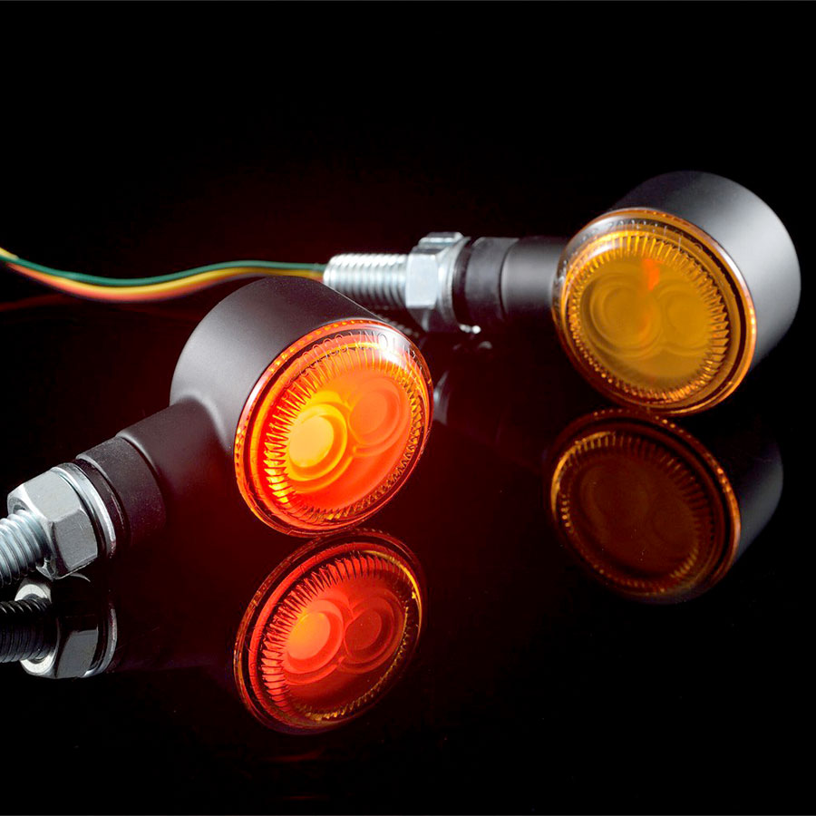Hochwertige getönte LED Blinker mit integriertem Rücklicht und